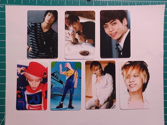 Shinee Jonghyun Fan Made Photocard (free Shipping) - Etsy