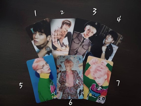 JONGHYUN ハンドウォーマー & フォトカードセット Shinee Jonghyun Photocard Fan Made - Etsy