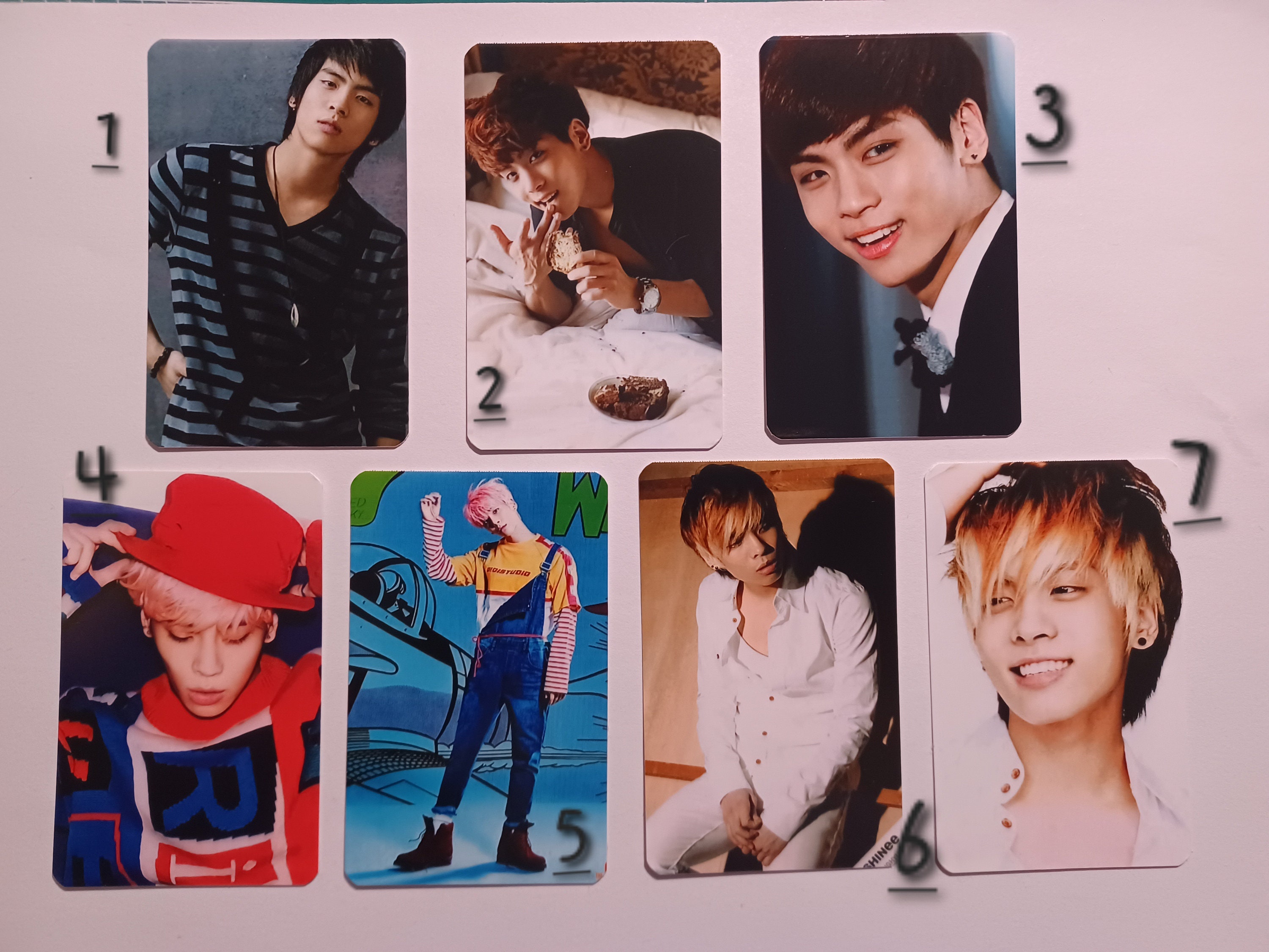 Shinee Jonghyun Fan Made Photocard (free Shipping) - Etsy