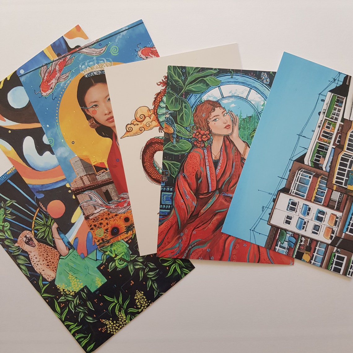 6 PACK of Unique Postcards 3 options available Etsy