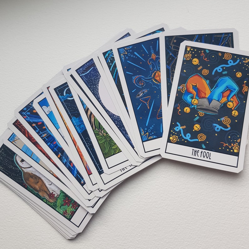 Unique Deck of Tarot Cards 78-card Hand Designed Tarot Deck - Etsy UK