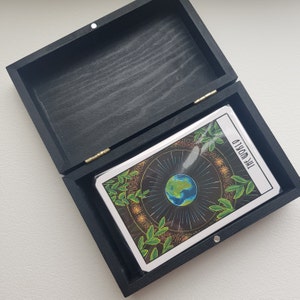 Unique Deck of Tarot Cards, 78-Card Hand Designed Tarot Deck with Wooden Box, Free Delivery image 5