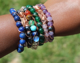 KHLOE pt. 2 - Beaded Crystal Cuffs