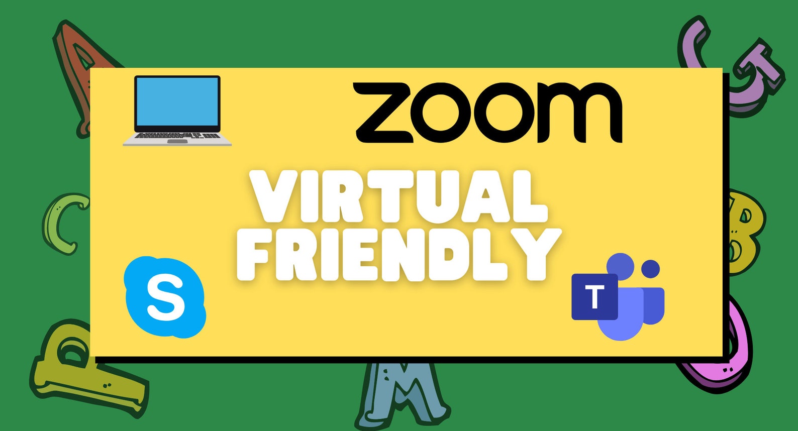 Word Spot Word Puzzle Game Party Games Zoom Games Quiz Game Powerpoint Games for Zoom Word