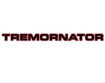 Set of Ford Tremornator Red, Black, & Silver Decals Die-Cut