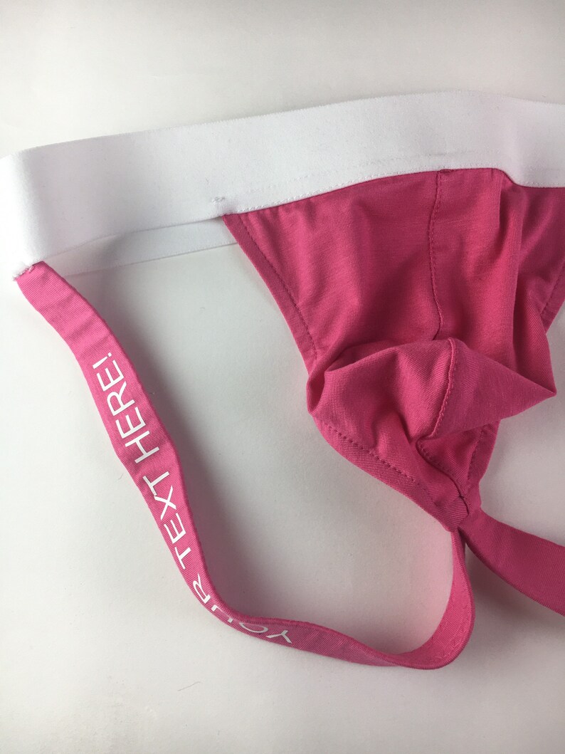 CUSTOM JOCKSTRAP PINK jocks Etsy