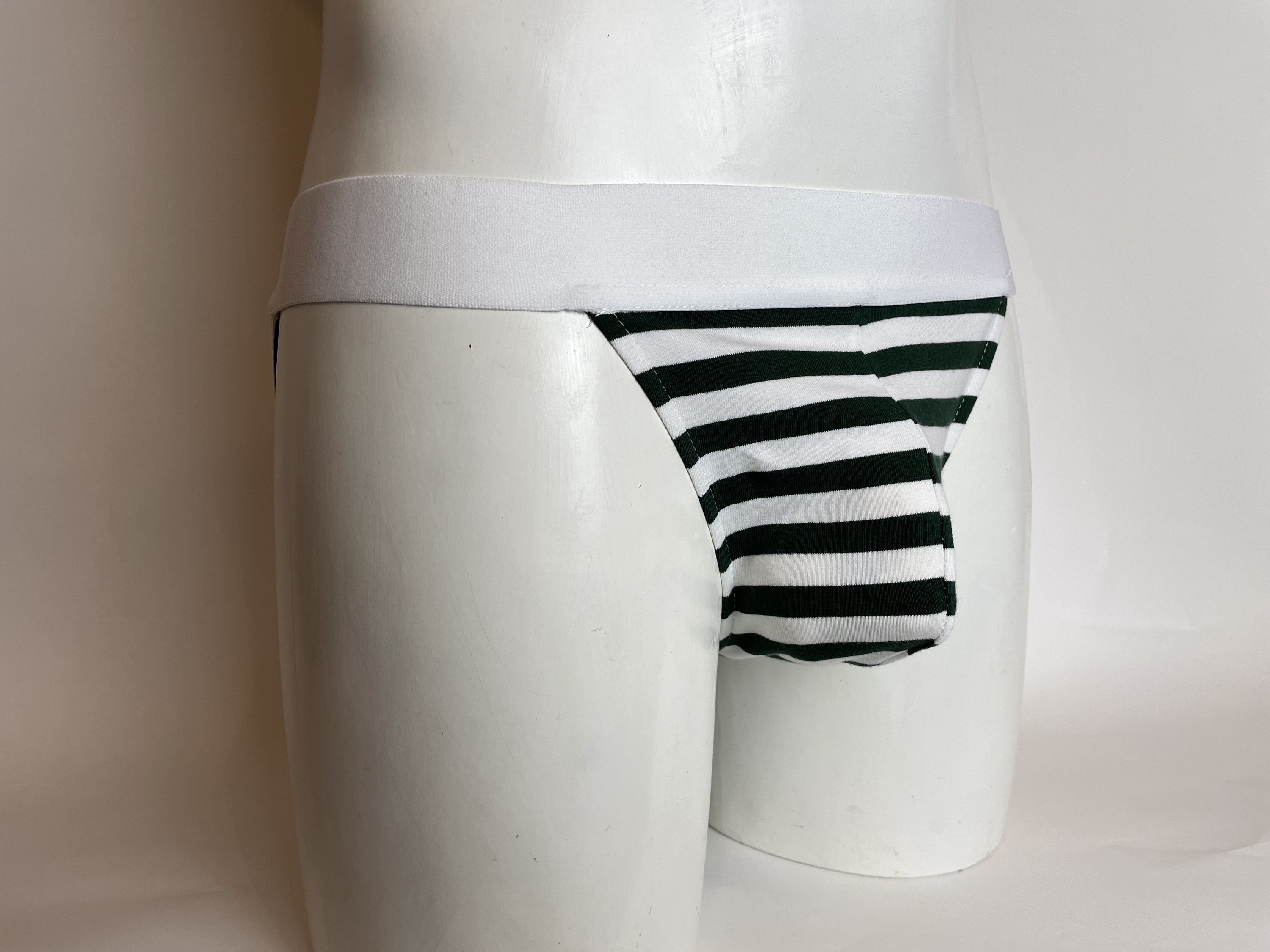 CUSTOM JOCKSTRAP GREEN stripes cotton jocks Pride Etsy