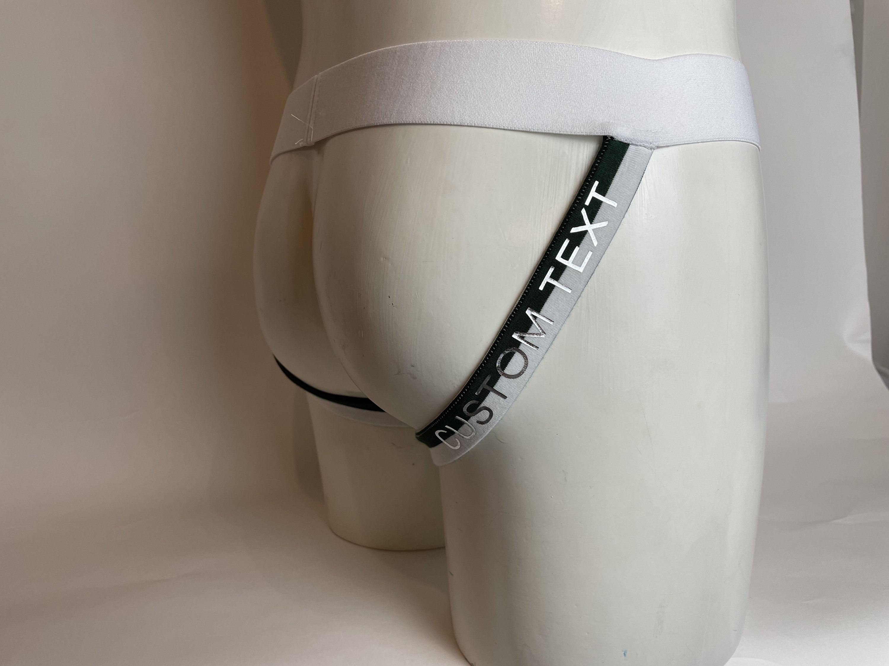 CUSTOM JOCKSTRAP GREEN stripes cotton jocks Pride Etsy