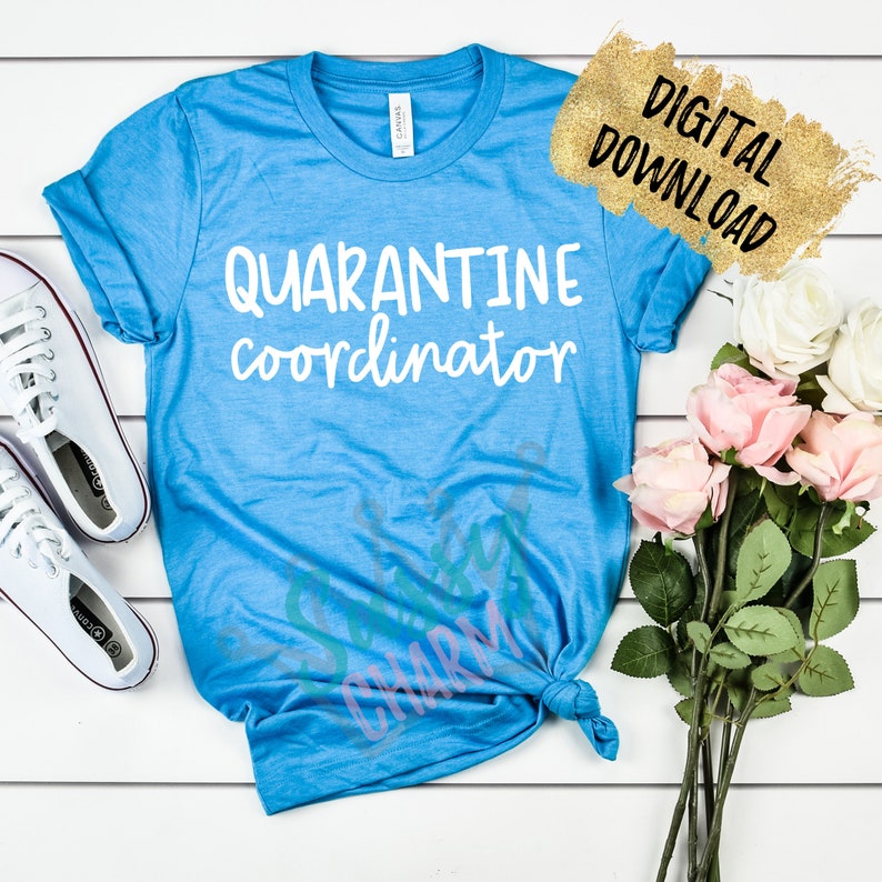 Download Quarantine Chaos Coordinator Mom Life SVG Hand Lettered | Etsy