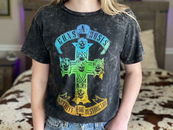Guns N Roses Band Tee Mineral Wash Band 