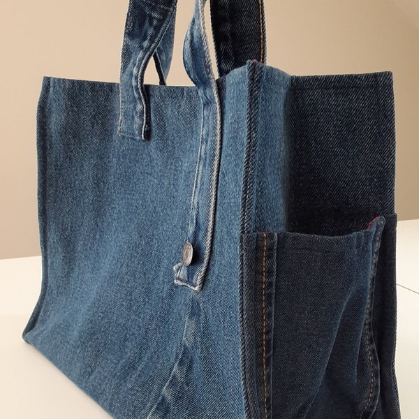 Upcycled Denim Purse Tote