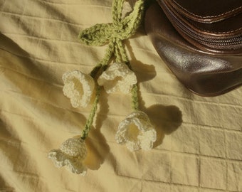 Crochet Lily of the Valley Charm