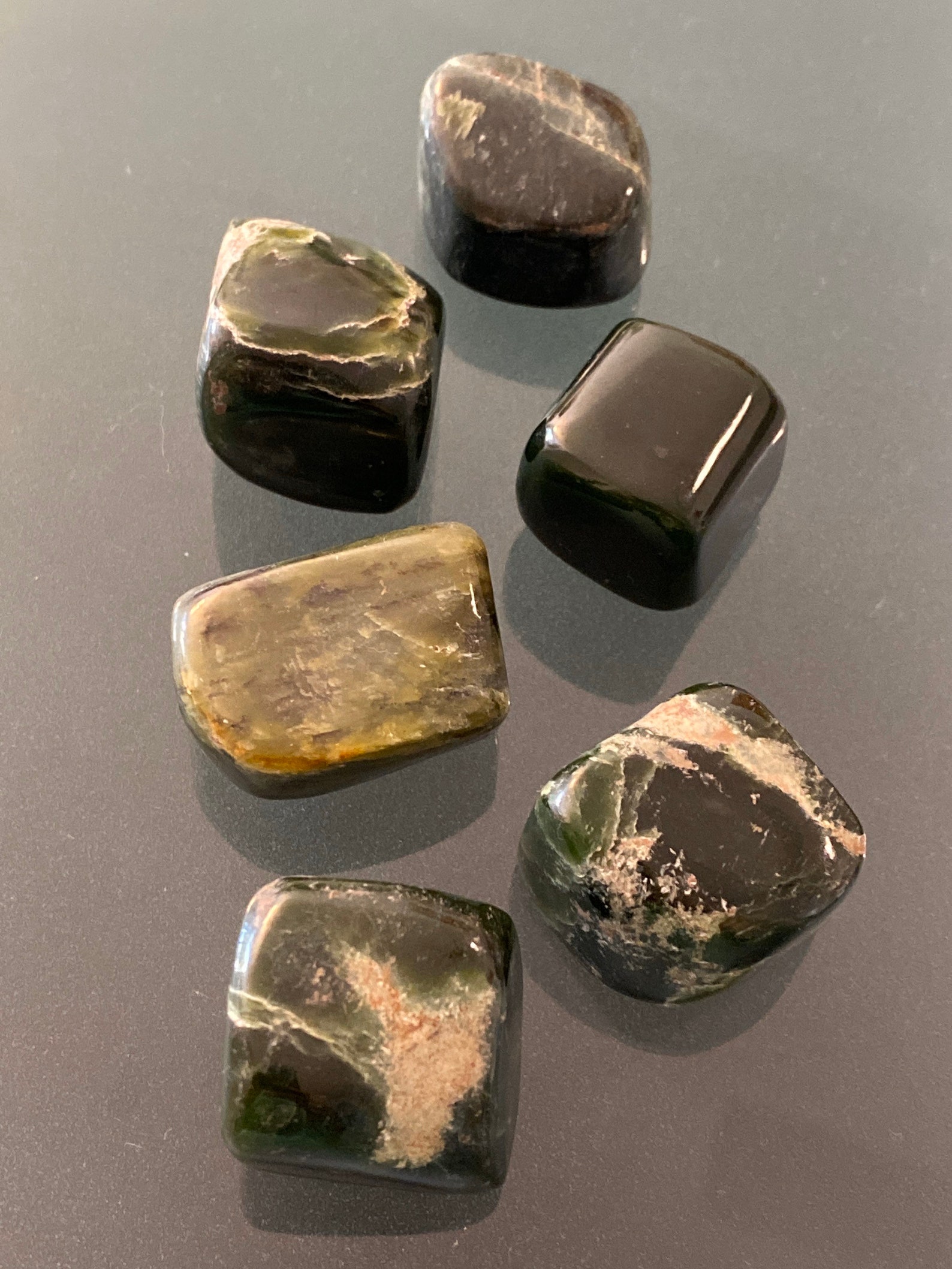 Tumbled Crystals Nephrite Jade/ Spanish Jade Etsy