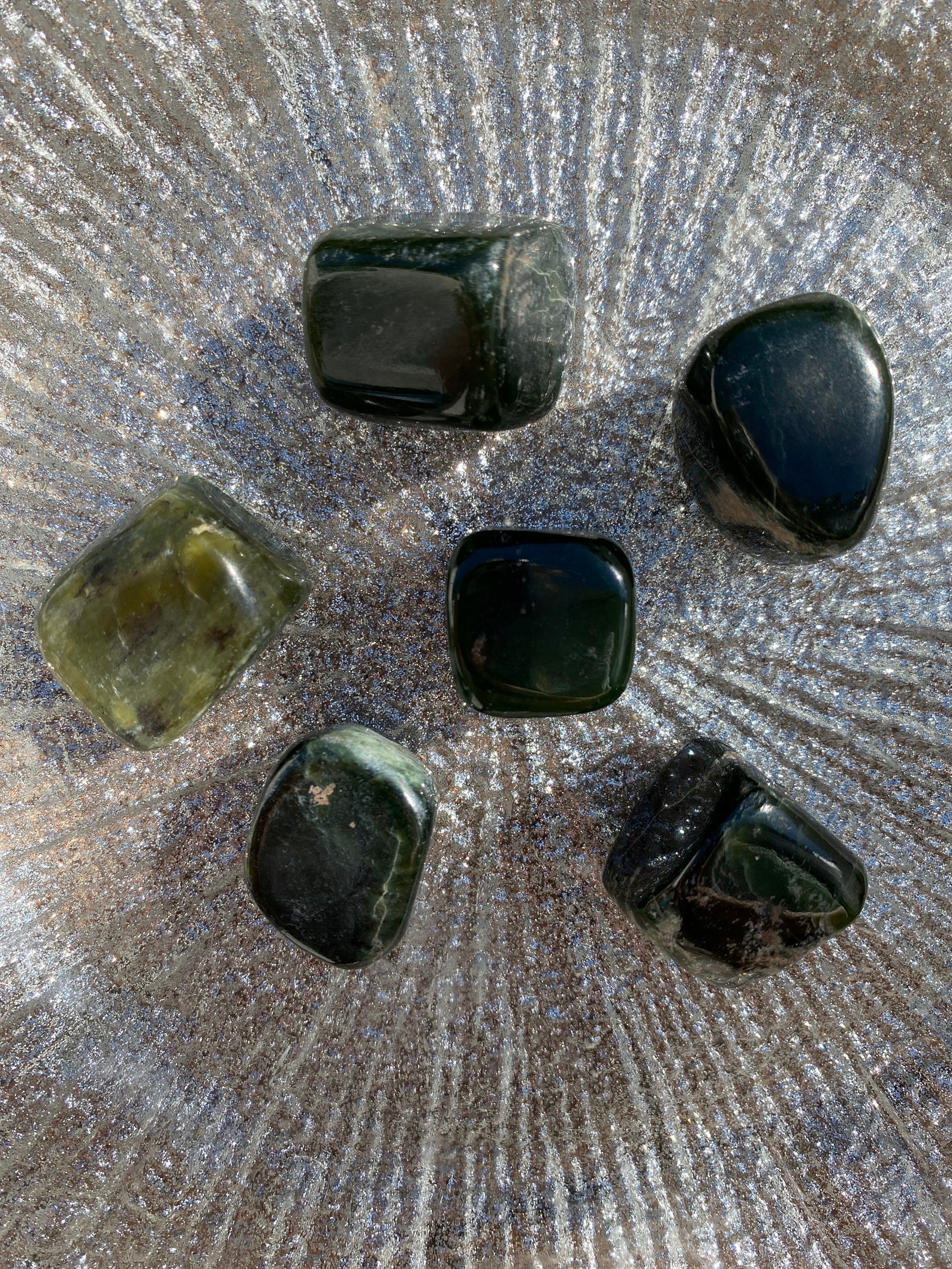 Tumbled Crystals Nephrite Jade/ Spanish Jade Etsy