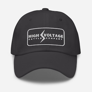 Lightening Bolt Ranch Logo Dad hat