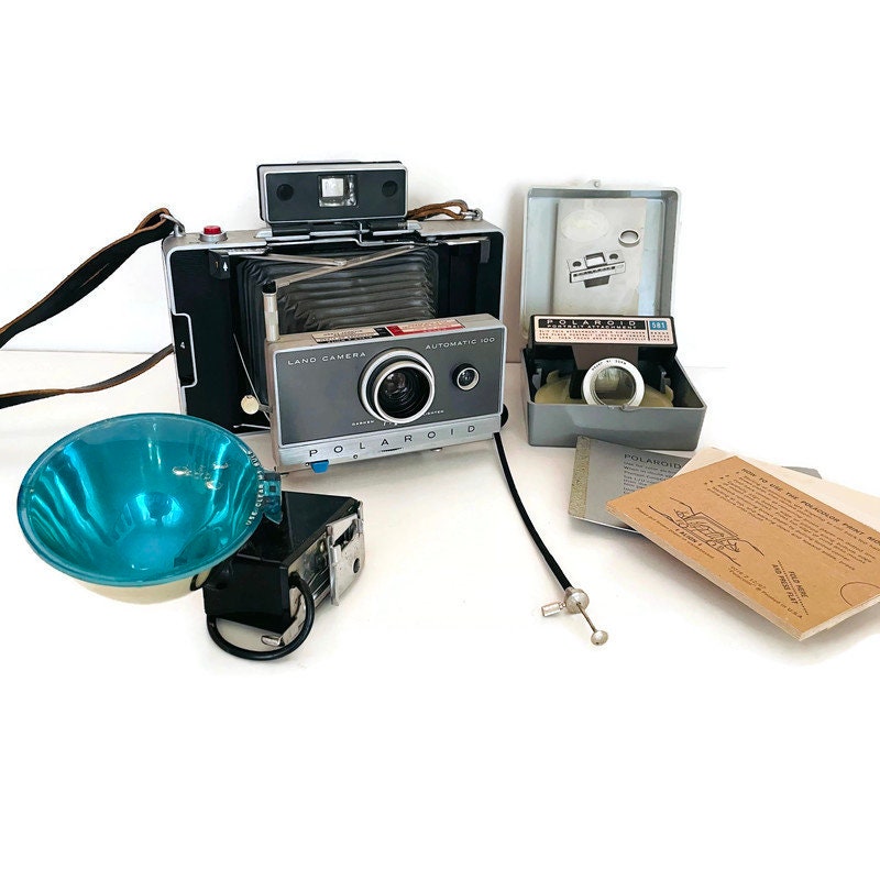 massa vervormen Ouderling Polaroid Land Camera 195 - Etsy