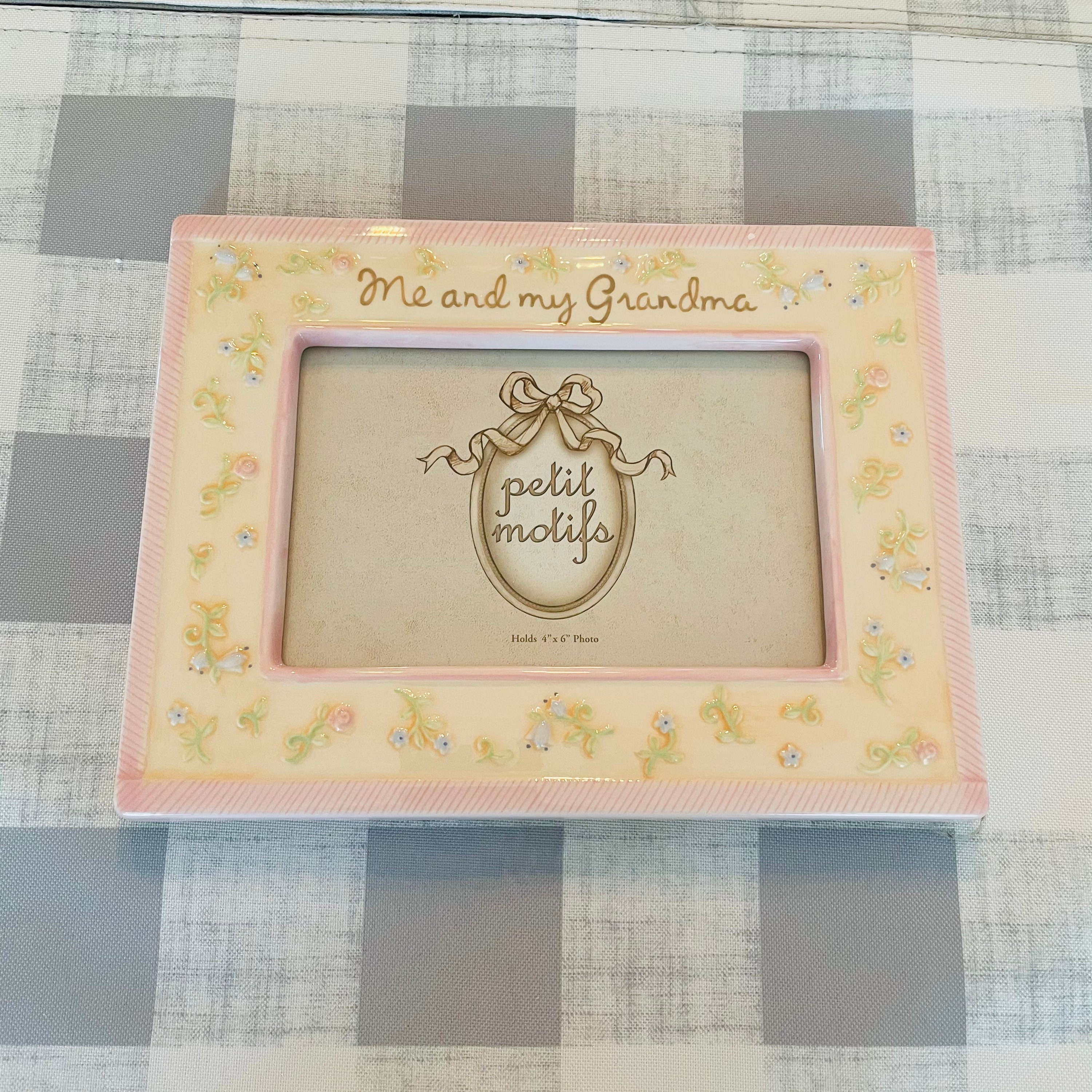 Me and My Grandma Picture Frame Photo Frame 4x6 Frame Pink Etsy