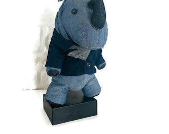 Gefüllte Tier / Rhino / G-Star / gefüllte Rino / Rhinoceros / Rhino Kunst / Rhino Dekor