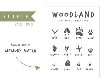 Woodland Memory Game SVG File Matching Game SVG File - Etsy Woodland Memory Game SVG File Matching Game SVG File - Etsy