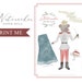 Paper Doll PDF Printable, Nutcracker Paper Doll File, Paper Doll ...