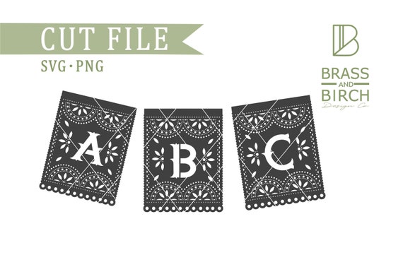 Papel Picado SVG Bundle, Mexican Banner SVG File, Party SVG , Quinceañera svg, Cinco de Mayo svg, Wedding svg