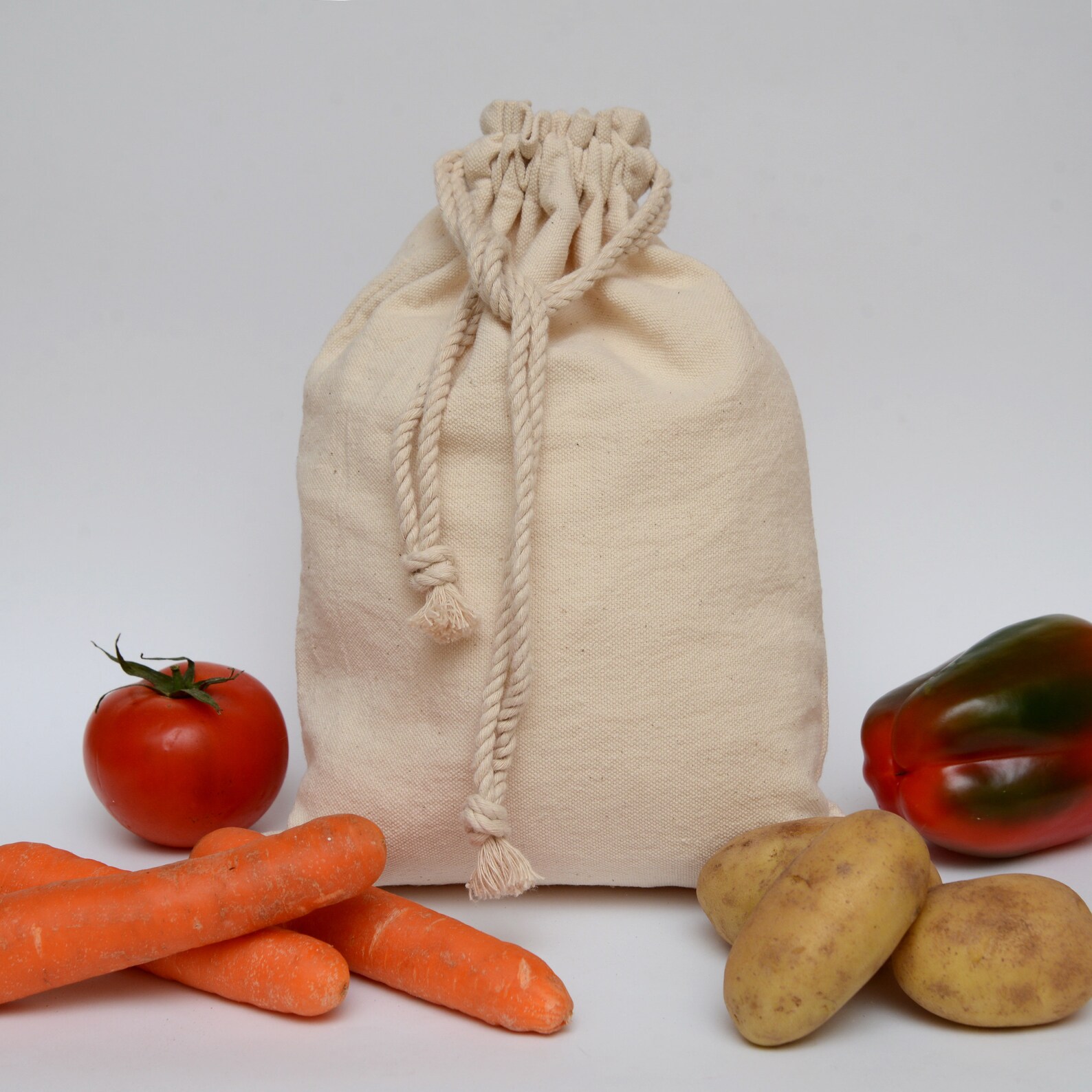 Bread Bag Linen. Cotton Canvas Drawstring Grocery Bags. Etsy