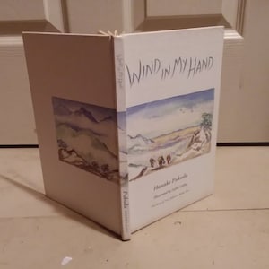 Vintage Wind In My Hand: The Story of Issa, Japanese Haiku Poet by Hanako Fukuda; Lydia Cooley, illustrator, 1st ed. HC good condition DJ