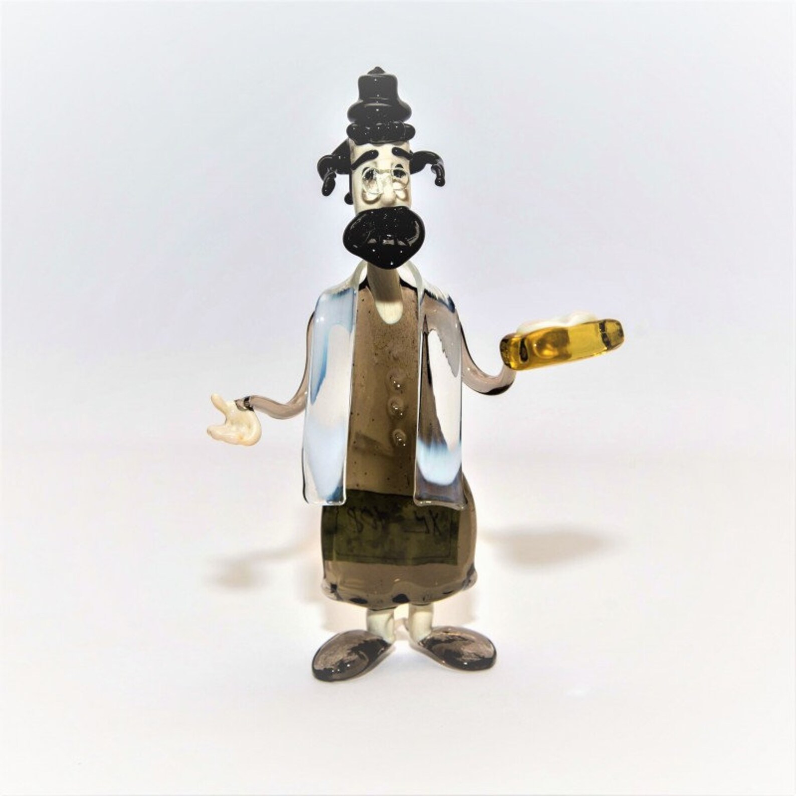 Seller Human Glass Handmade Blown Glass Figurine Art Blown Etsy