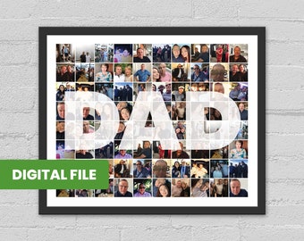 dad photo collage