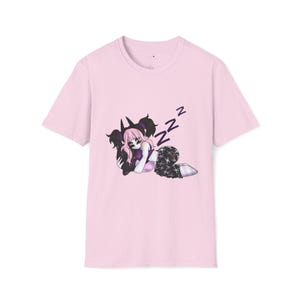 Unisex Revenant Demon Girl Pastel Goth Sleep Softstyle T-Shirt