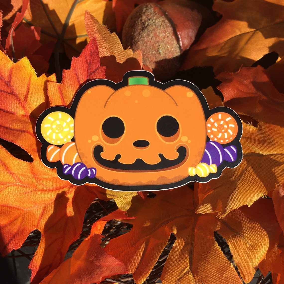 ACNH Jack Sticker ACNH Halloween Event Jack The Kürbis Etsy