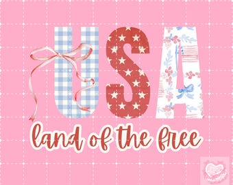 Coquette 4 juli png, Cottage Core Digital, Preppy America Floral png, 4 juli Stars Stripe, 4 juli, meisjesachtig png