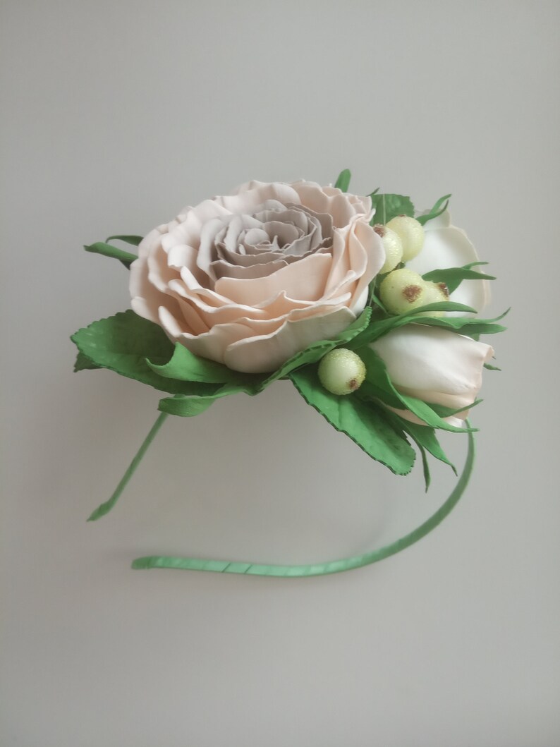 hoop of flowers