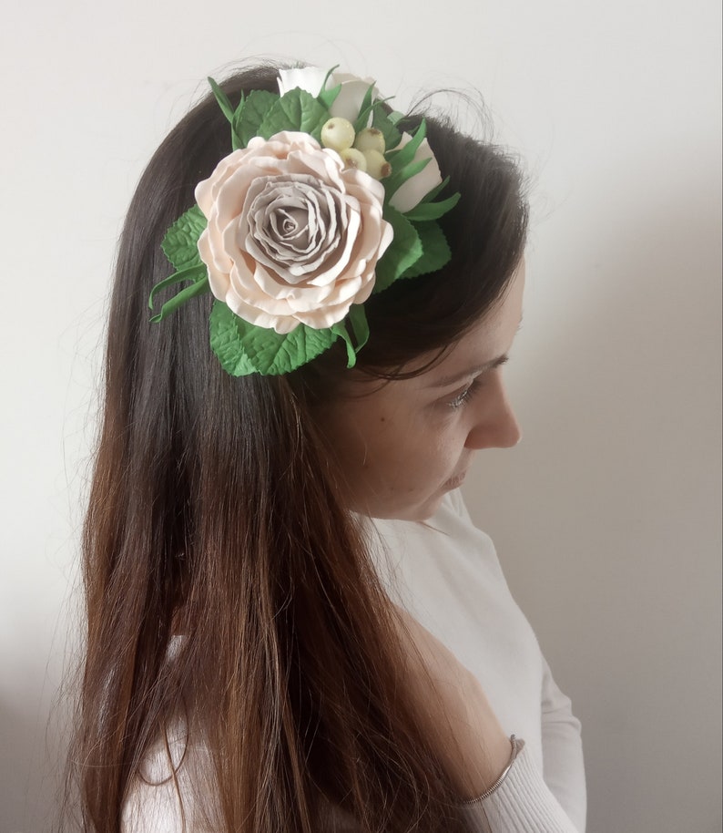 hoop of flowers