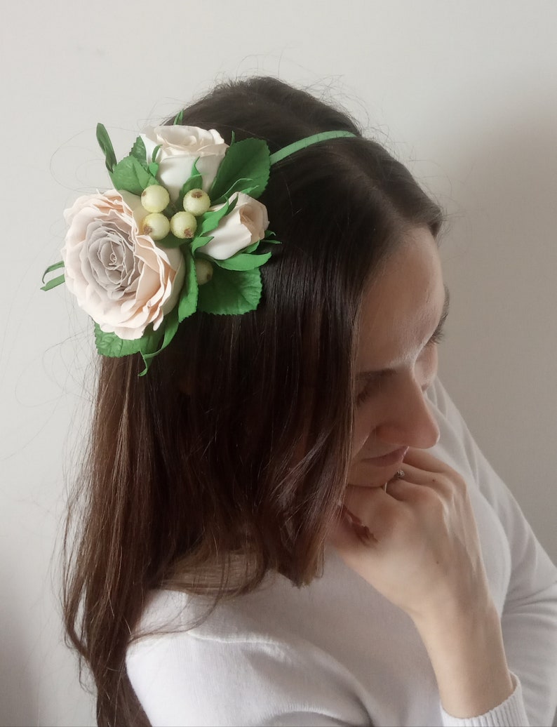 hoop of flowers