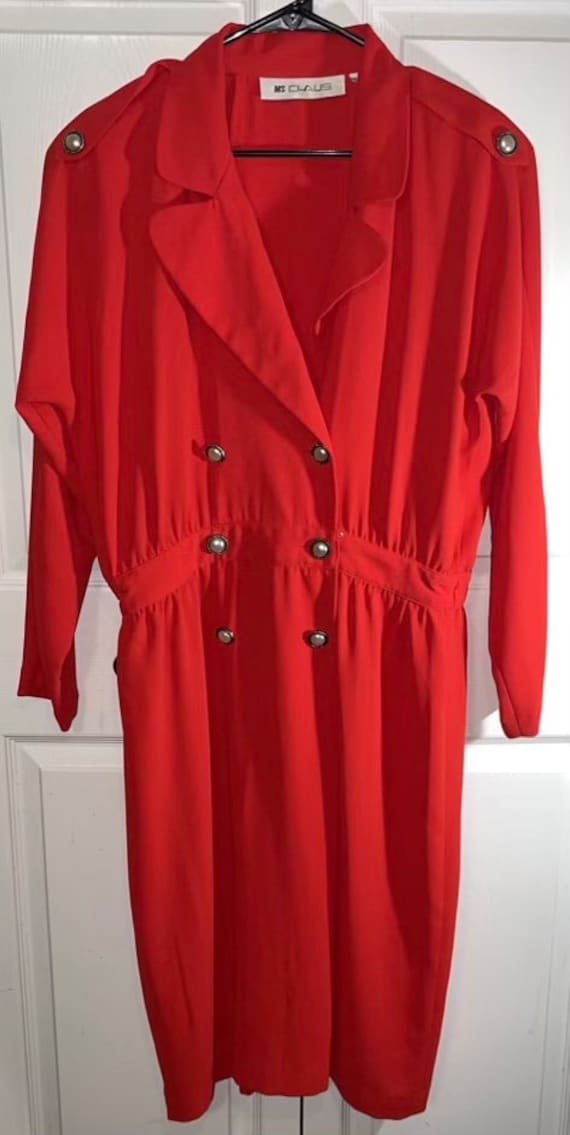 Vintage MS Claus Dress