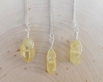 Yellow Quartz Jewelry Etsy