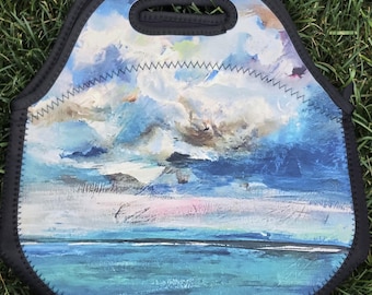 Lunch Tote - Lake Erie Art By Austin - Supporting Artisans with Barriers