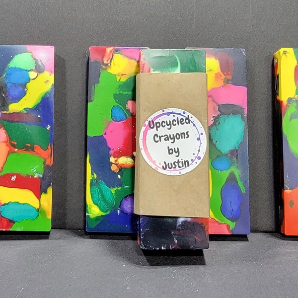 Upcycled Art Crayon by Justin - Supporting Artists with Barriers