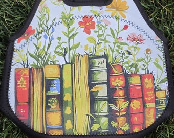 Lunch Tote - Chapters in Bloom Art By Sam H. - Supporting Artisans with Barriers