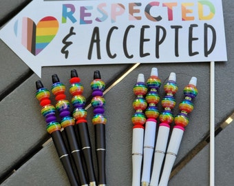 Iridescent Rainbow (Black) - Joyful Jotters by Heather - Supporting Artists with Barriers