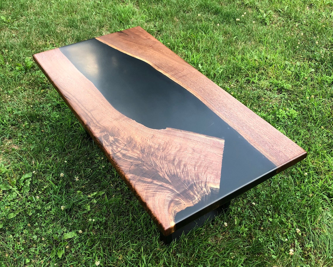 Custom Order River Coffee Table 48x24 Etsy