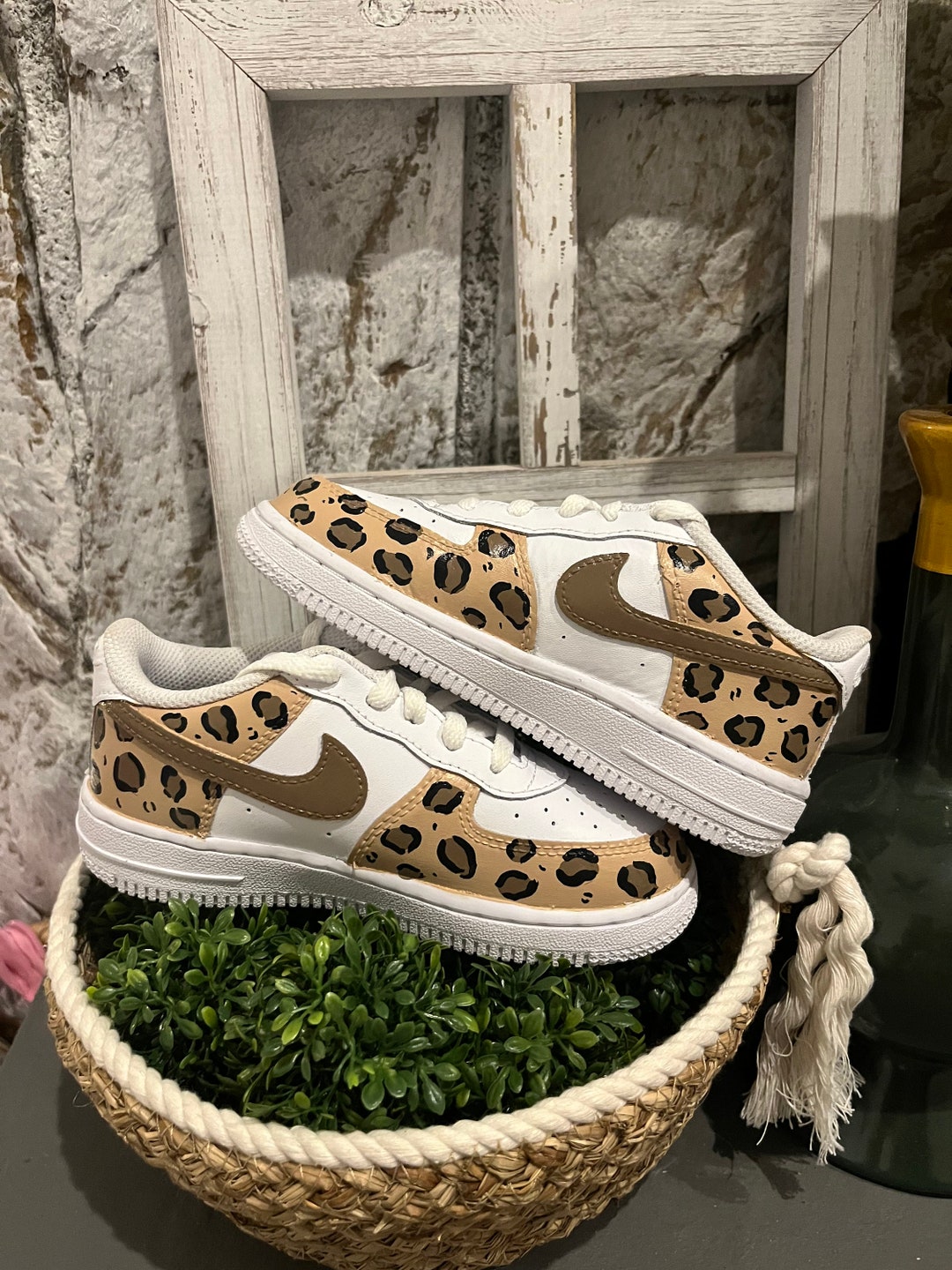 Leopard Air Force 1 / Custom Shoe / Toddler / Baby / Kid / AF1 - Etsy