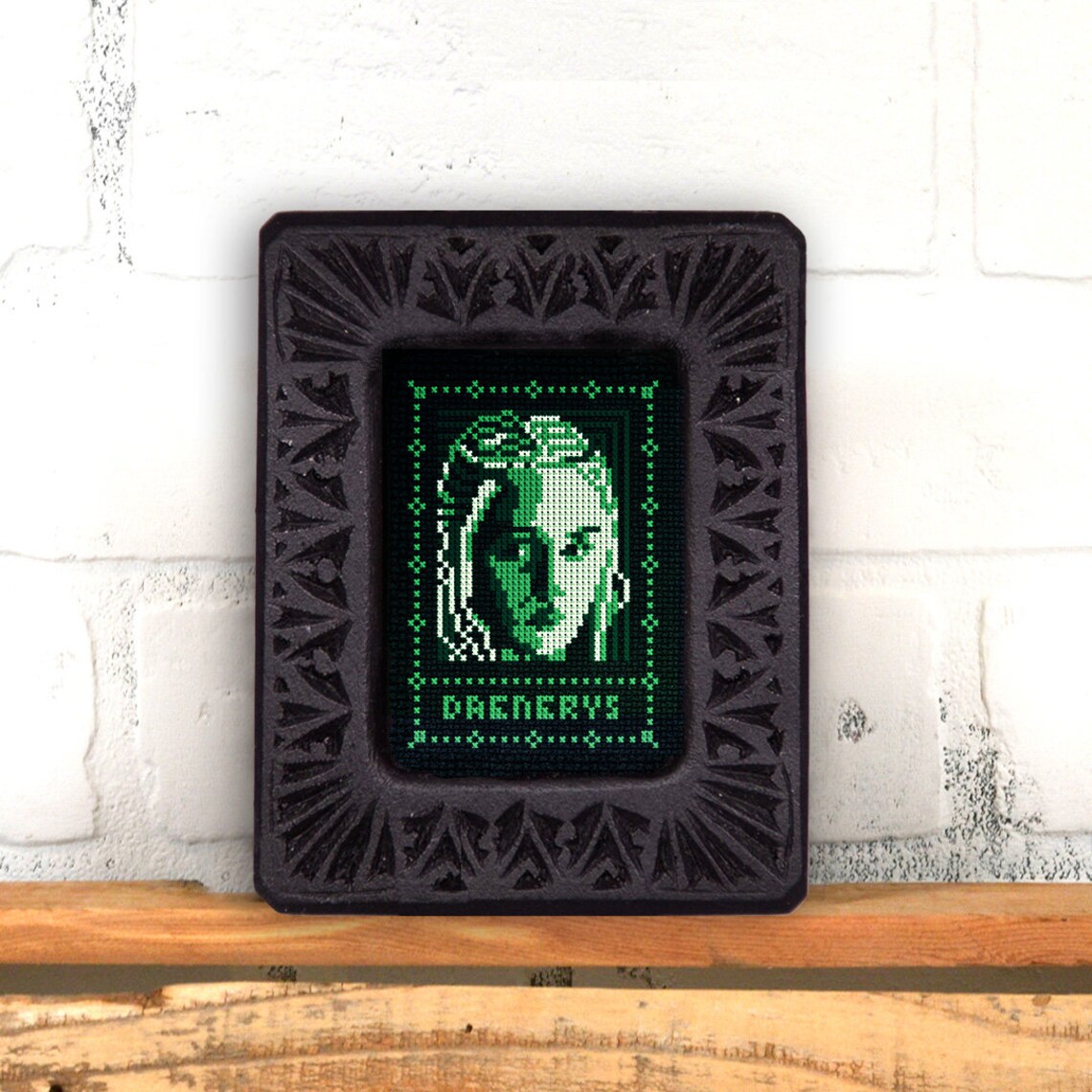 Daenerys Targaryen khaleesi Counted Cross Stitch Pattern Etsy