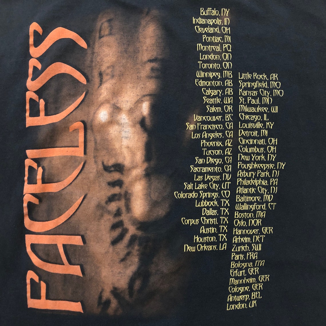 godsmack faceless tour
