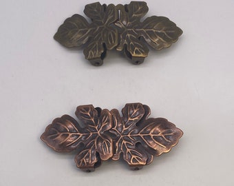 Vintage Maple Leaf Belt Buckles. Silver 