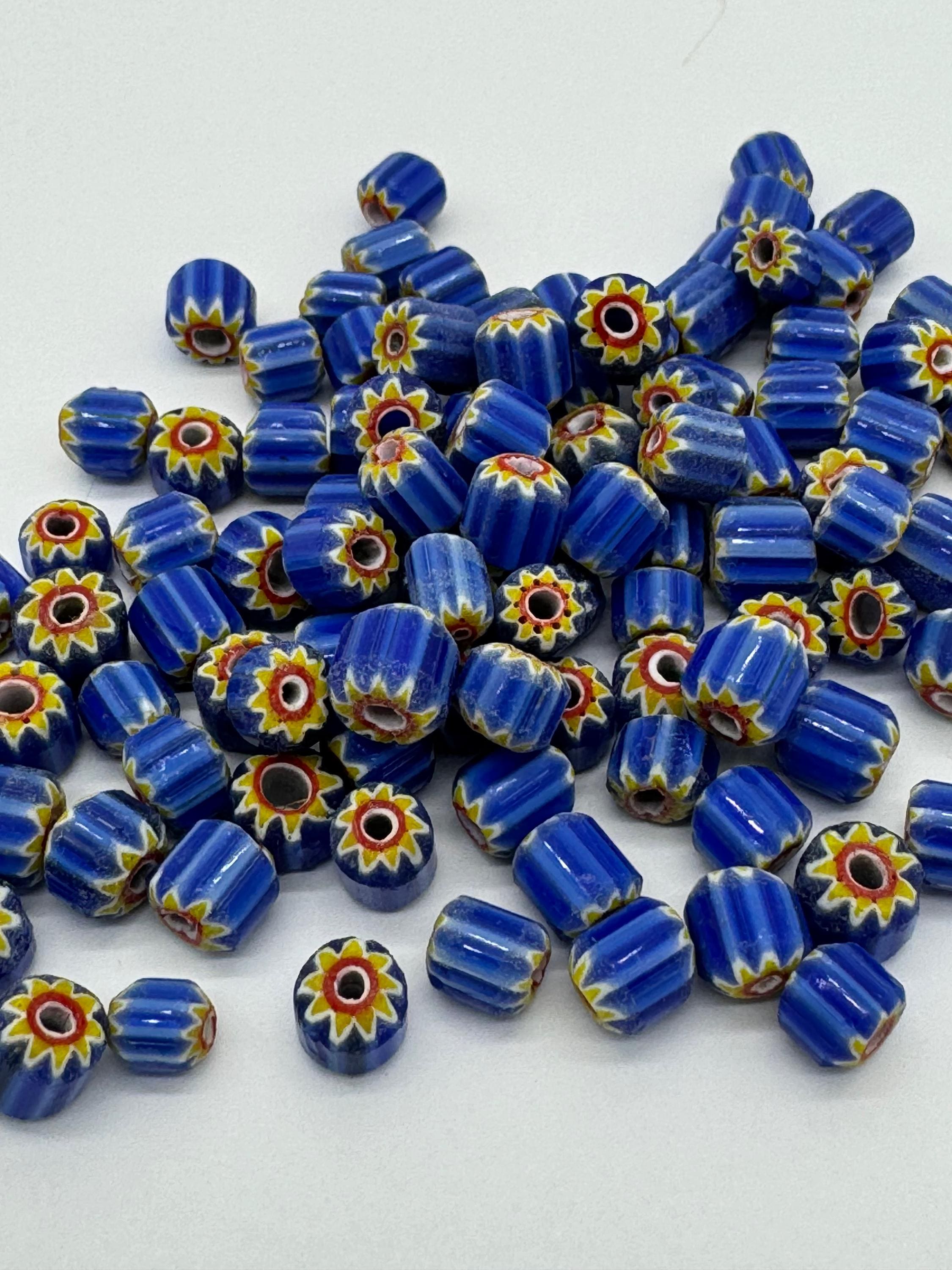 Glass chevron beads - Etsy 日本