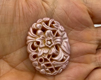 小さなヴィンテージの七宝焼き十字架。銅製。（青と黄色）4個入り