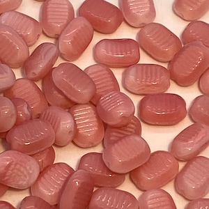 Hand made glass beads from Czech Republic. (20 pieces)