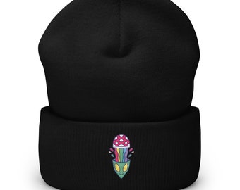 Gorro Trippy Alien com punho